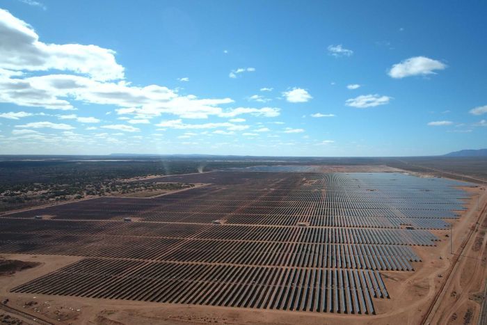 Bungala solar power plant Bungala solar power plant near Port Augusta in South Australia