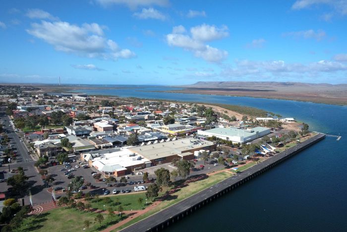 Port Augusta aerial shot An aerial shot of Port Augusta
